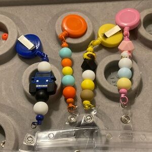 Beaded Keycard Holders